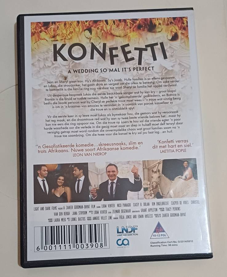 KONFETTI - AFRIKAANS