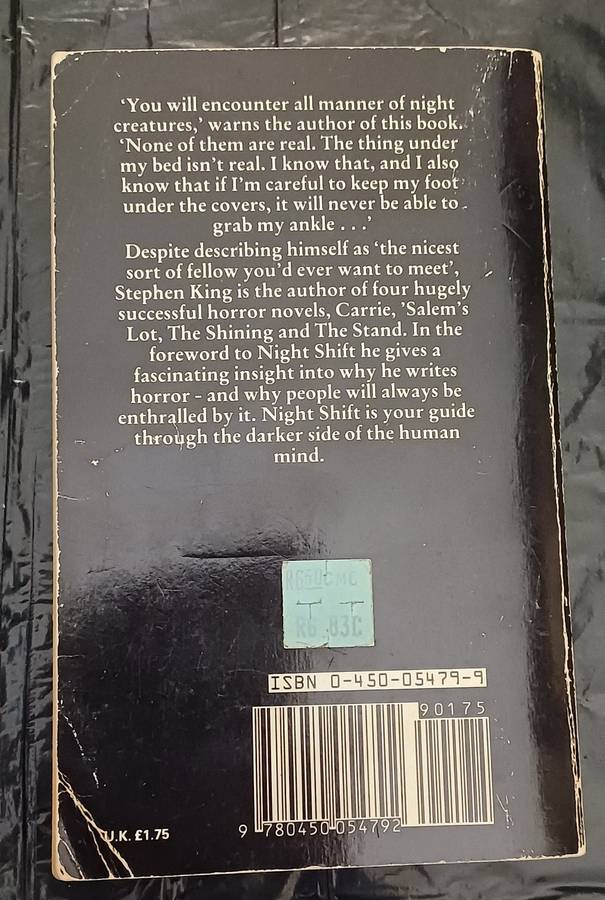 STEPHEN KING - NIGHT SHIFT
