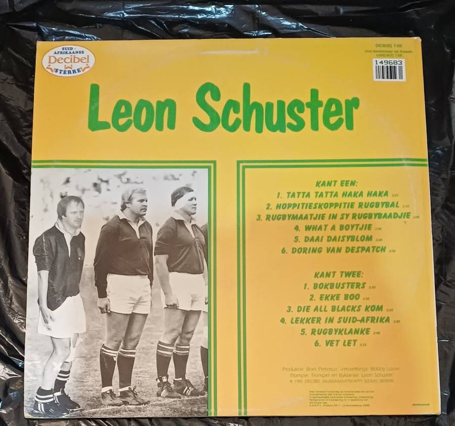 LEON SCHUSTER - RUGBY