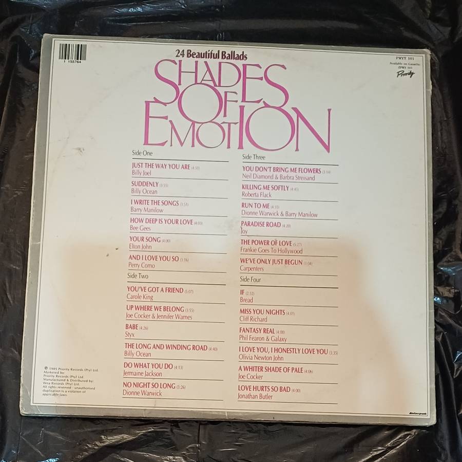 SHADES OF EMOTION - 24 BEAUTIFUL BALLADS