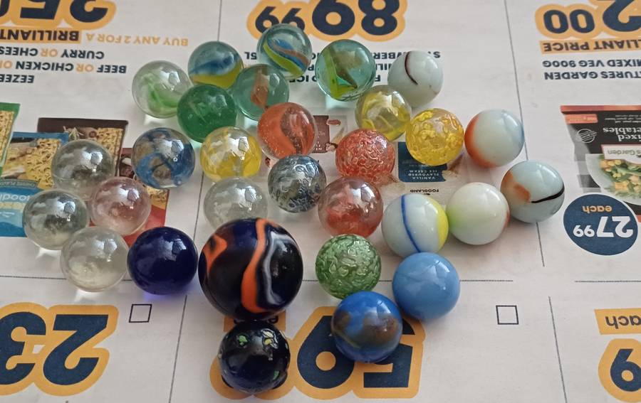 Vintage marbles