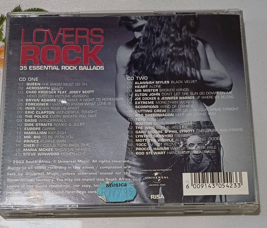 LOVERS ROCK - 35 ESSENTIAL ROCK BALLADS