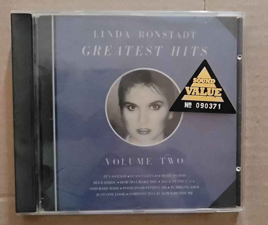 LINDA RONSTADT - GREATEST HITS VOLUME TWO