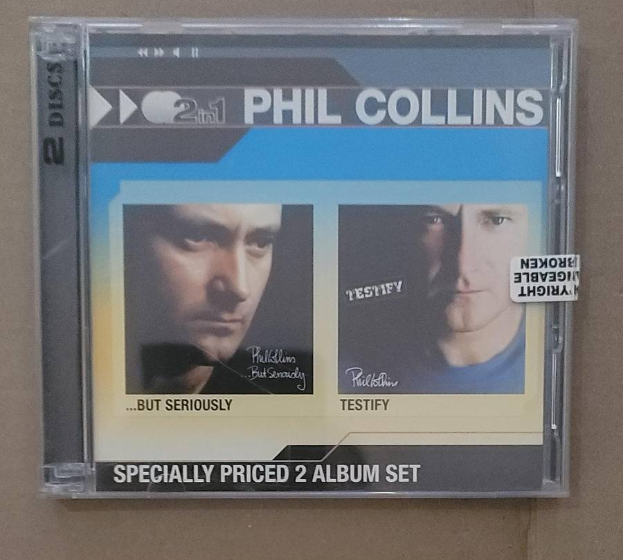 Phil Collins -  But Seriously / Testify (Double CD)