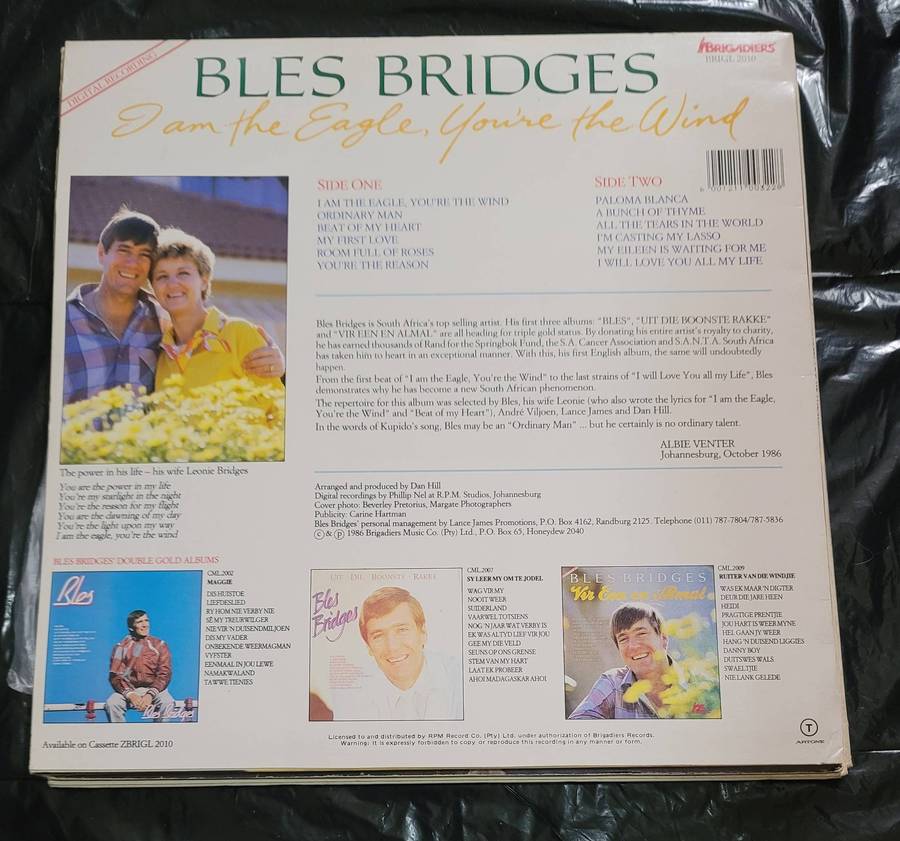 BLES BRIDGES - I AM THE EAGLE YOU'RE THE WIND