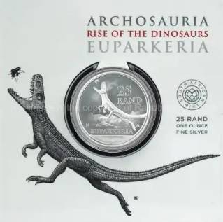 2019 1oz Silver R25 - Rise of the Dinosaurs - Archosauria