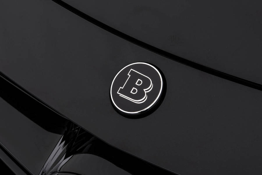 Mercedes Brabus bonnet badge