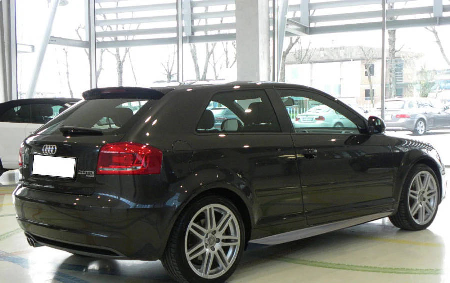 Audi A3 (8P) S3 style spoiler