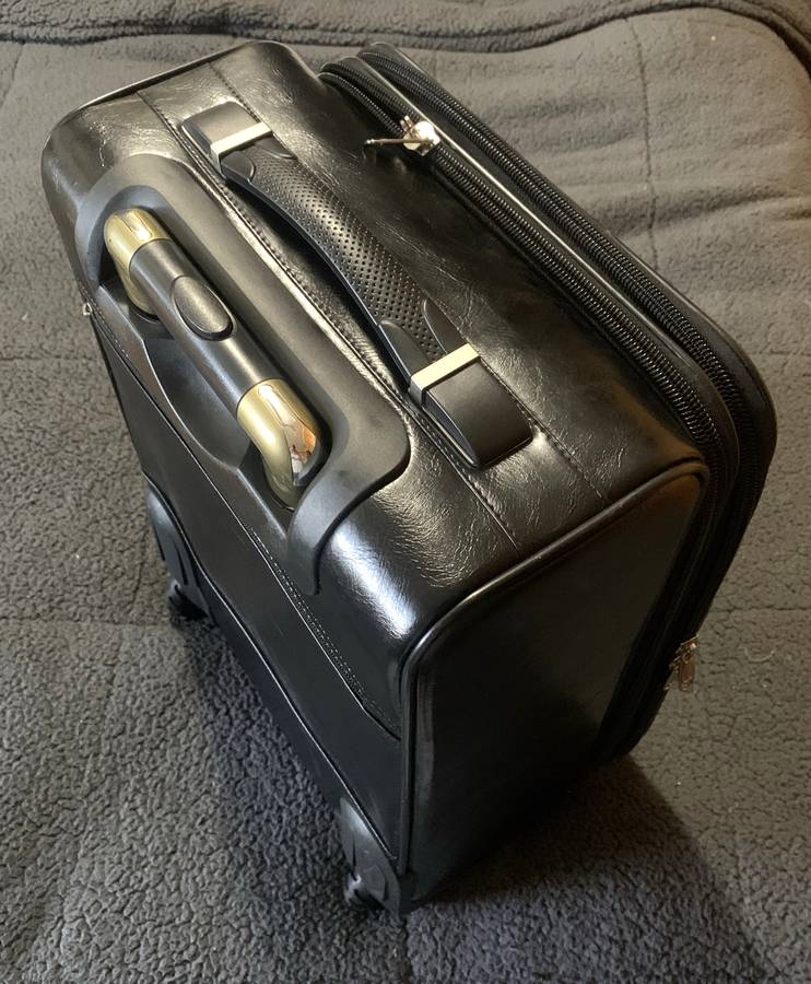 Trolley Laptop Cabin Luggage Bag, Overnight Bag branded Montblanc.