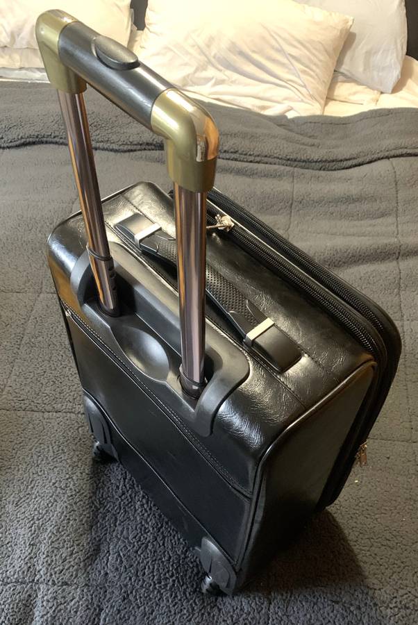 Trolley Laptop Cabin Luggage Bag, Overnight Bag branded Montblanc.