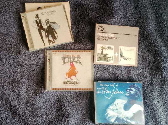 CD Combo: Marc Boland T.Rex, Elton John, Fleetwood Mac, Eric Clapton (All Double Discs)