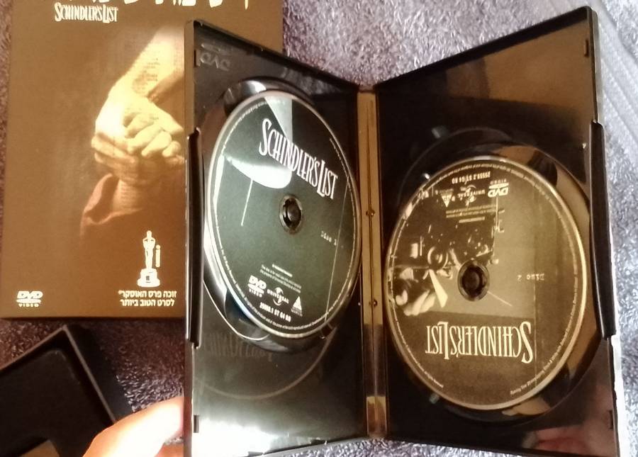 Schindlers List Anniversary DVD box import (Liam Neeson)
