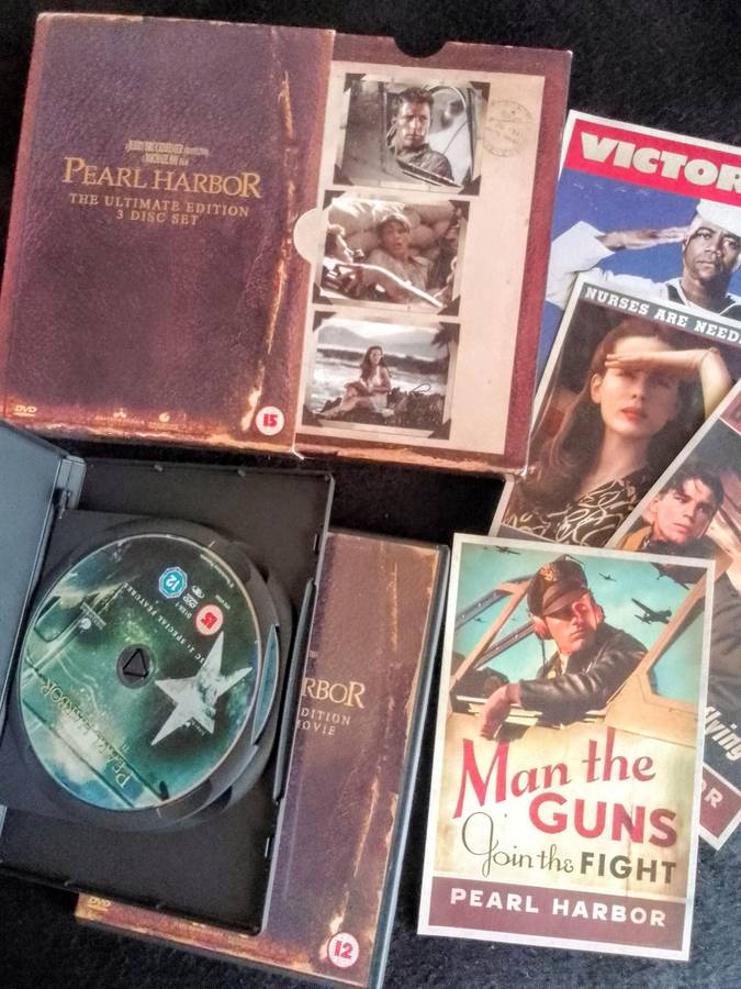 Pearl Harbour Collectors edition 3 DVD