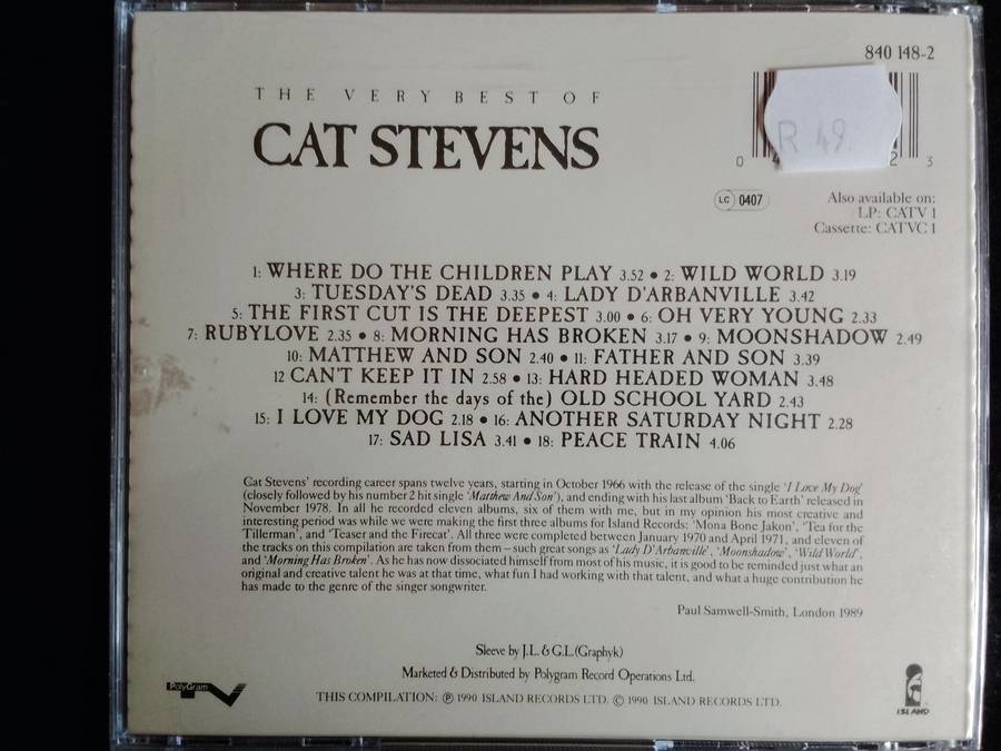 Cat Stevens The Very Best