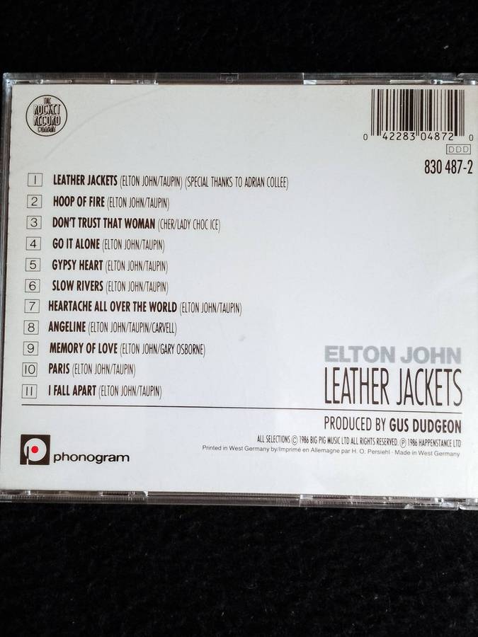Elton John Leather Jackets
