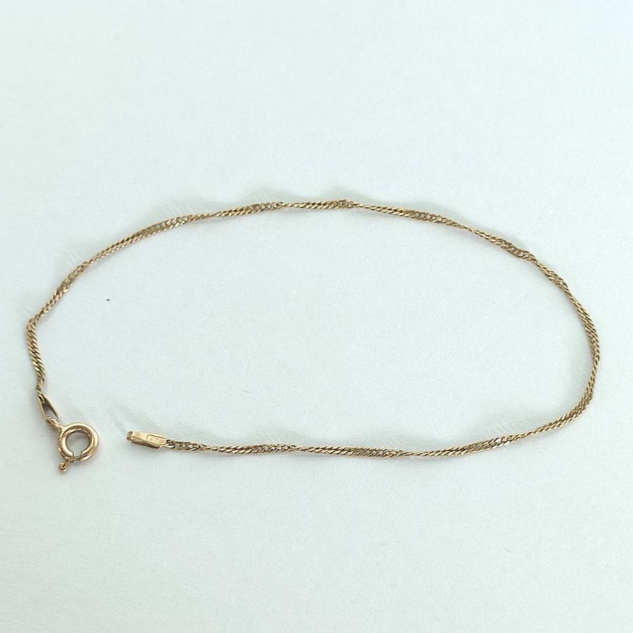 Yellow Gold Bracelet #cc019