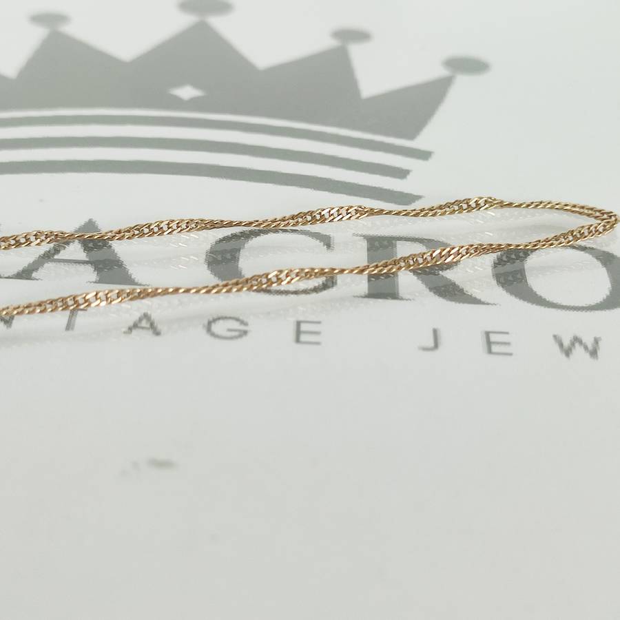 Yellow Gold Bracelet #cc019