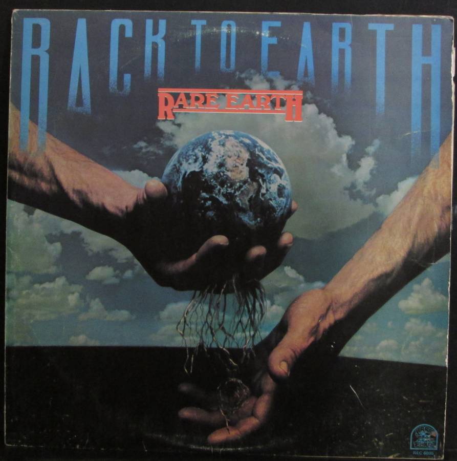 RARE EARTH - BACK TO EARTH (LP/VINYL)