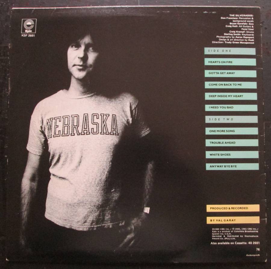 RANDY MEISNER - ONE MORE SONG  (LP/VINYL)