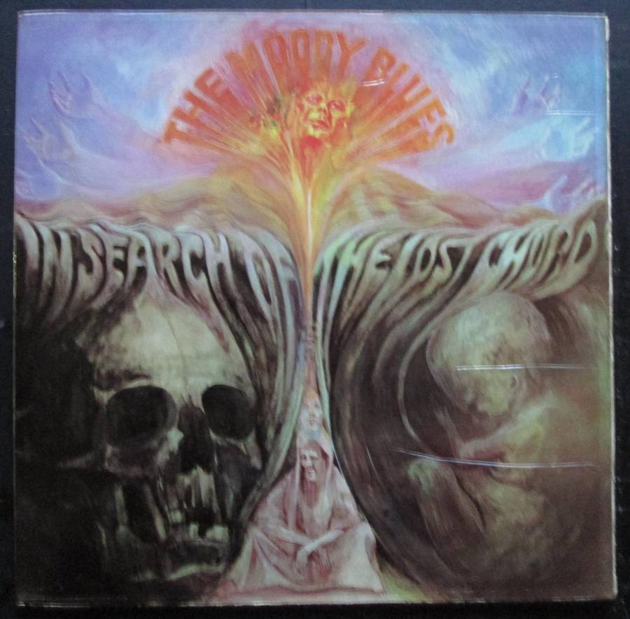 THE MOODY BLUES - IN SEARCH OF THE LOST CHORD  (LP/VINYL)