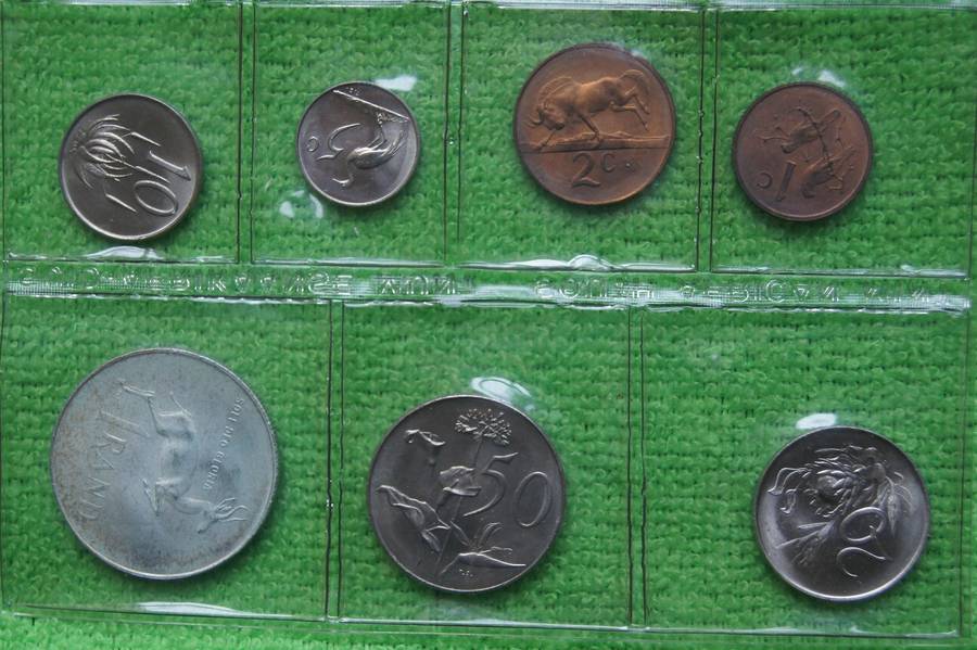 Two 1967 Mint Packs - English and Afrikaans (incl Silver Rand) - Lot 2