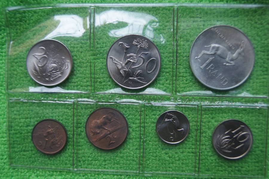 1967 SA Mint Pack - Verwoerd (Afrikaans) - incl Silver Rand