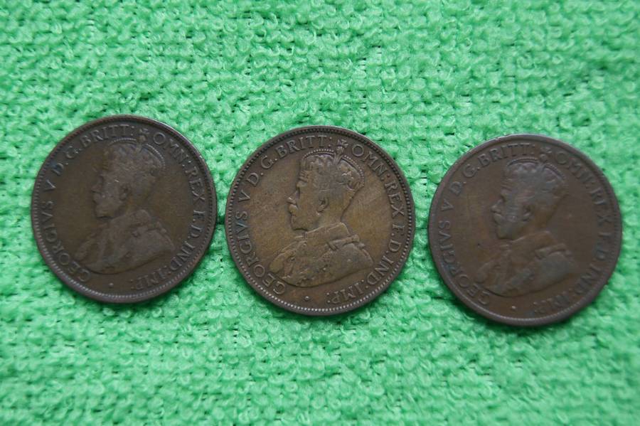 Australian Penny and Half Penny Collection (George V)