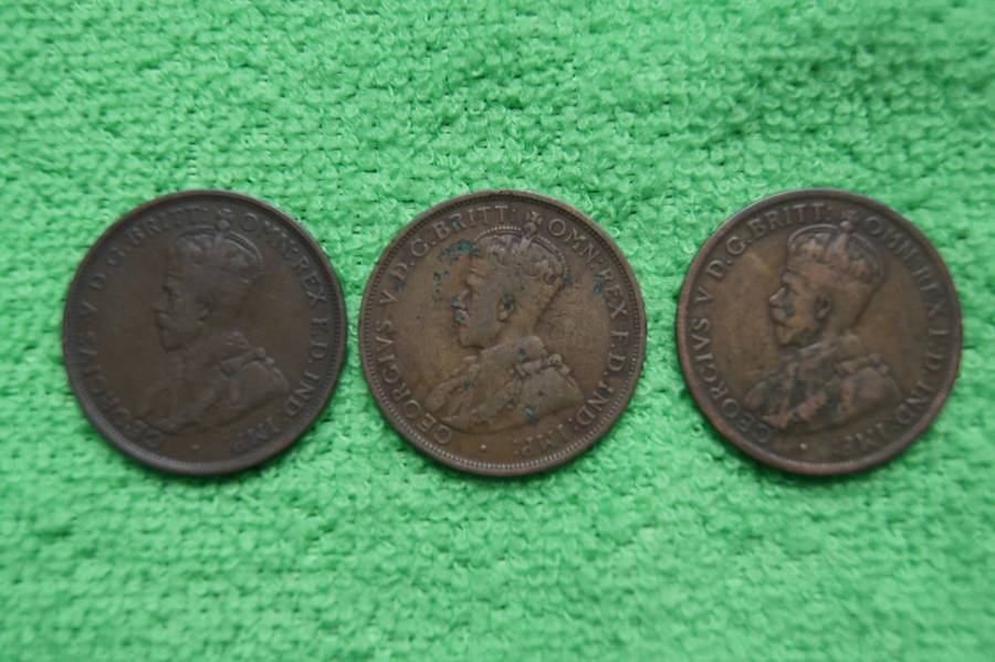 Australian Penny and Half Penny Collection (George V)