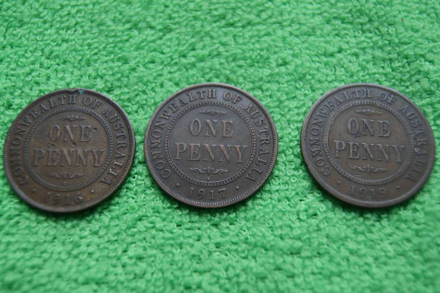 Australian Penny and Half Penny Collection (George V)