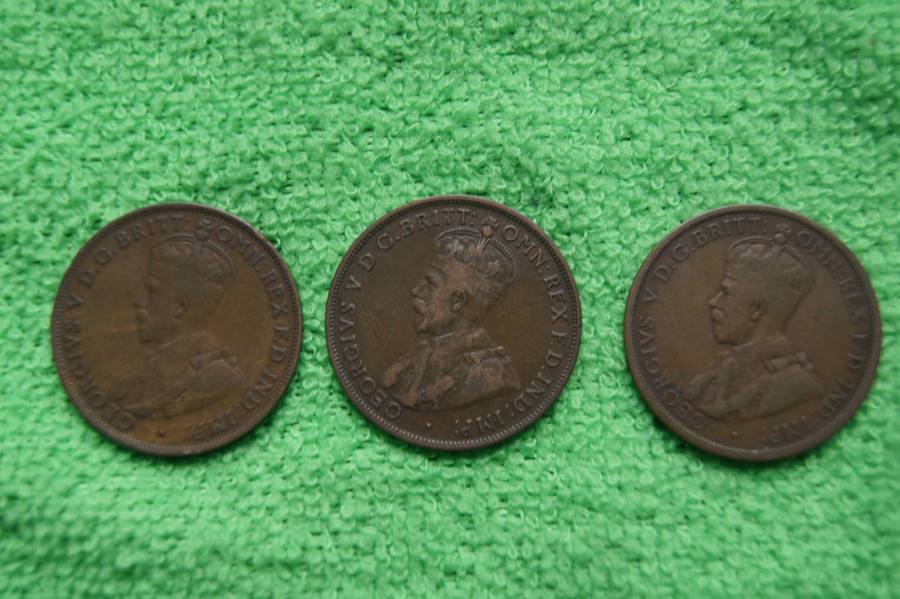 Australian Penny and Half Penny Collection (George V)