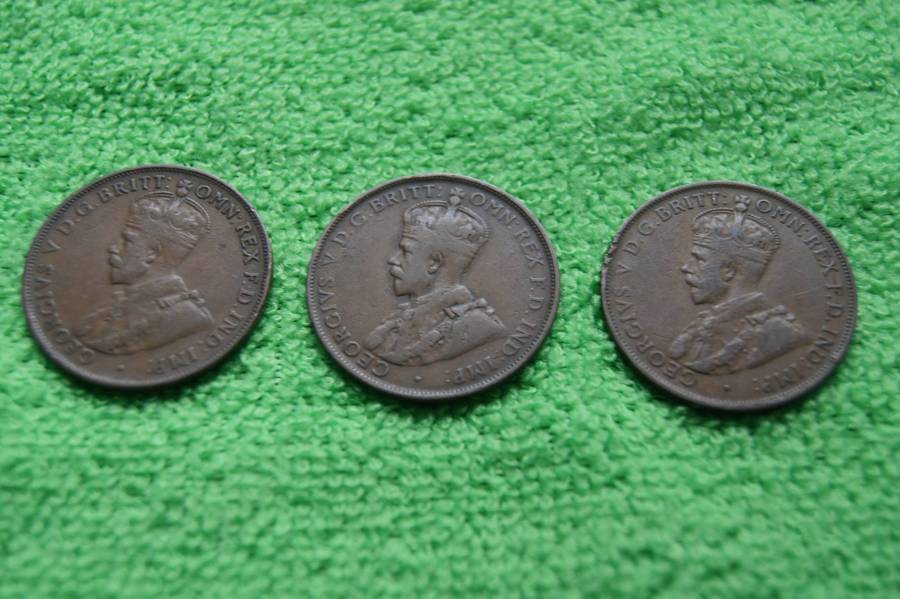 Australian Penny and Half Penny Collection (George V)