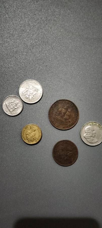 Old South African coins