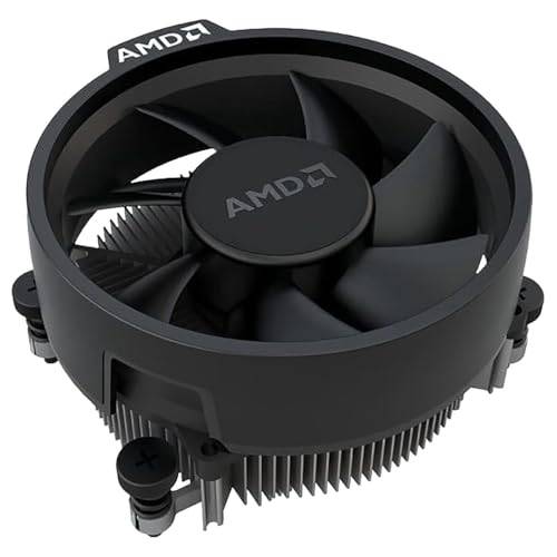 AMD Wraith Stealth Socket AM4 4-Pin Connector CPU Cooler with Aluminium Heatsink