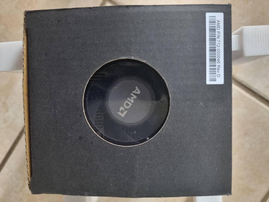 AMD Wraith Stealth Socket AM4 4-Pin Connector CPU Cooler with Aluminium Heatsink
