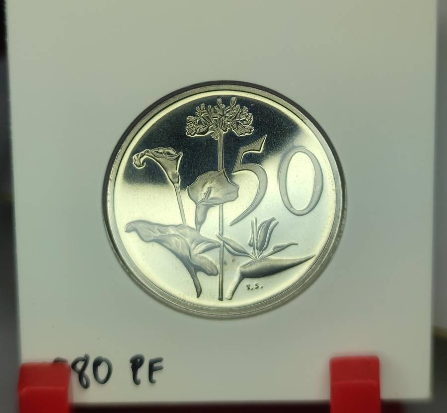 1980 50 CENT PROOF COIN - ONLY 15,000 MINTED