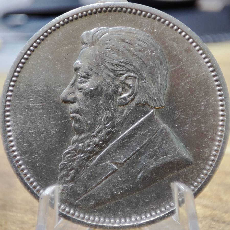 1897 ZAR TWO SHILLINGS (2 SHILLINGS) - RARE AND STUNNING CONDITION!