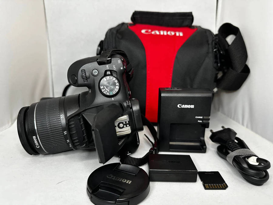 Canon EOS 1300D DSLR Camera With Lens and accessories