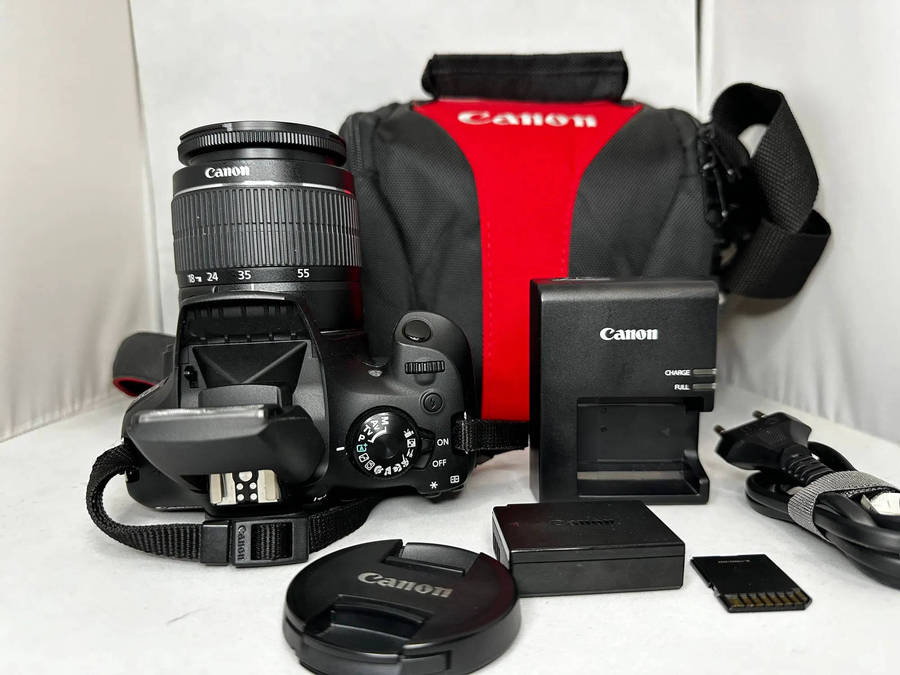 Canon EOS 1300D DSLR Camera With Lens and accessories
