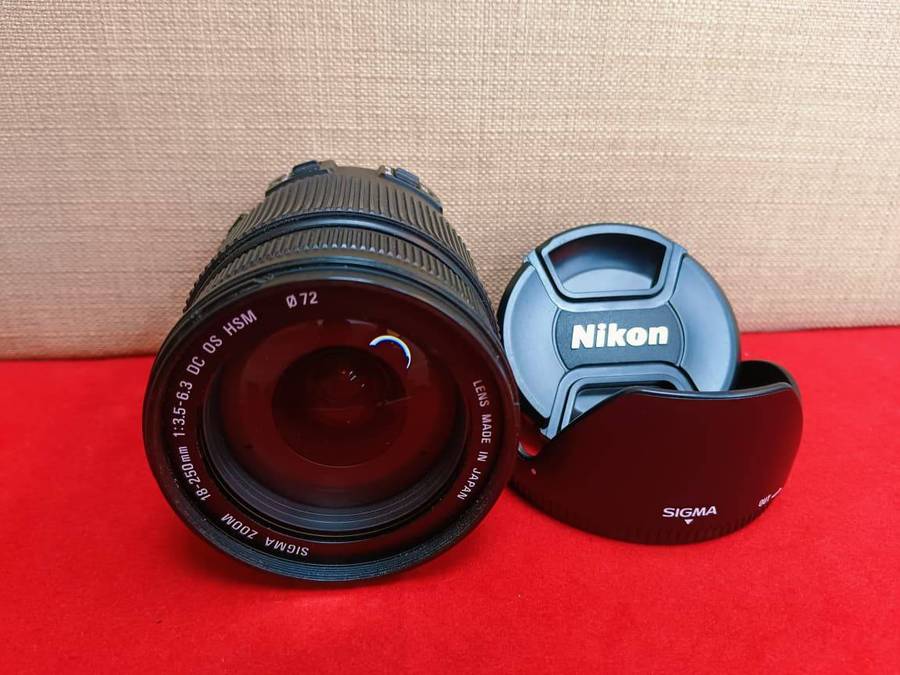 Sigma 18-250mm F3.5-6.3 DC OS HSM All-in-One Zoom Lens for Nikon