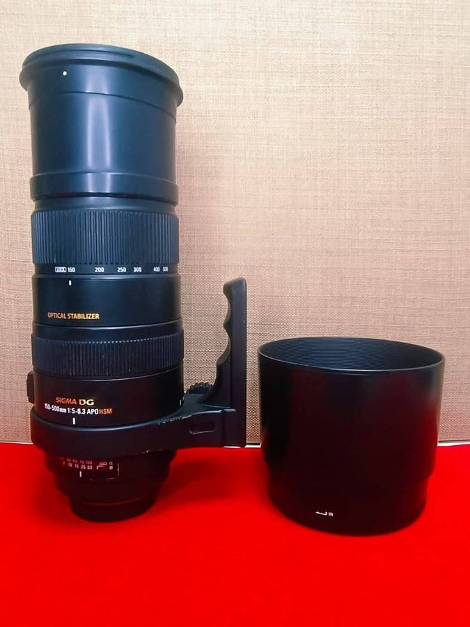Sigma DG 150-500mm f/5-6.3 APO OS HSM Lens for Minolta/Sony A-Mount