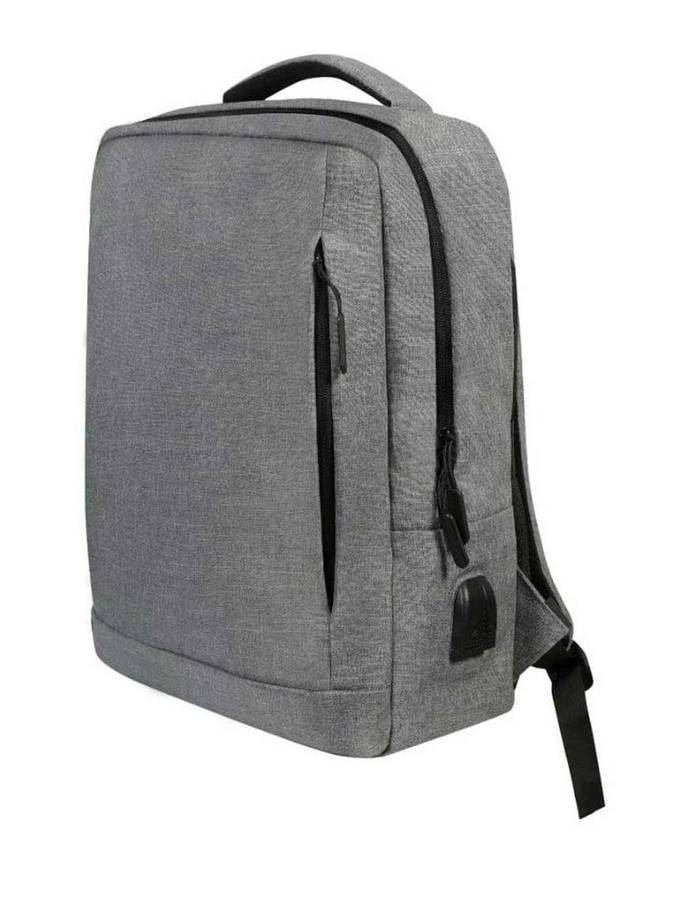 Office Laptop Backpack(Black) is made with GRS-certified RPET. Many useful features include