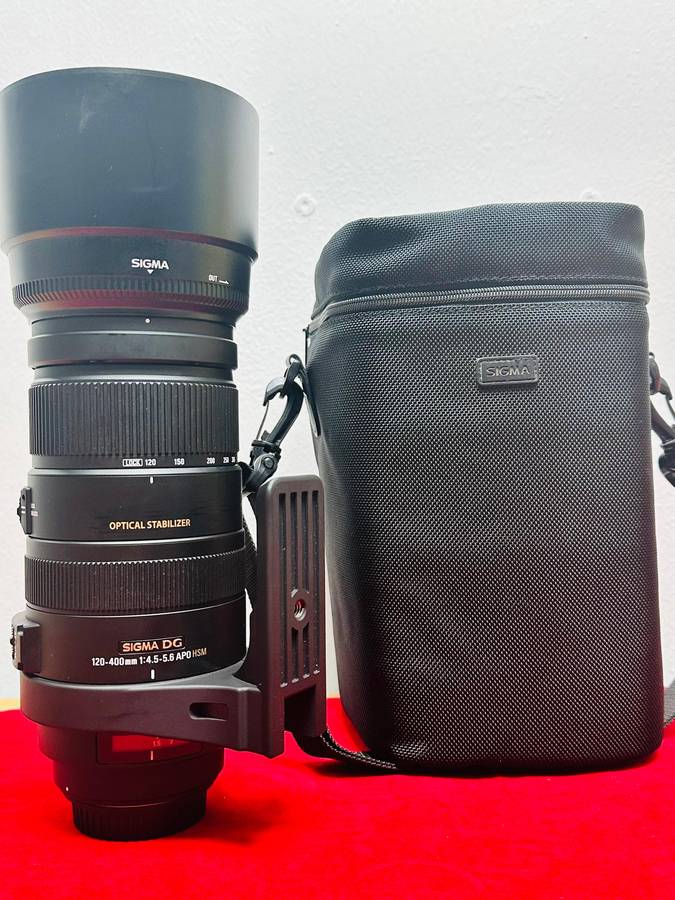 Sigma (for Canon)120-400mm f/4.5-5.6 APO DG OS HSM Telephoto Zoom Lens