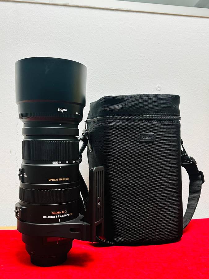 Sigma (for Canon)120-400mm f/4.5-5.6 APO DG OS HSM Telephoto Zoom Lens