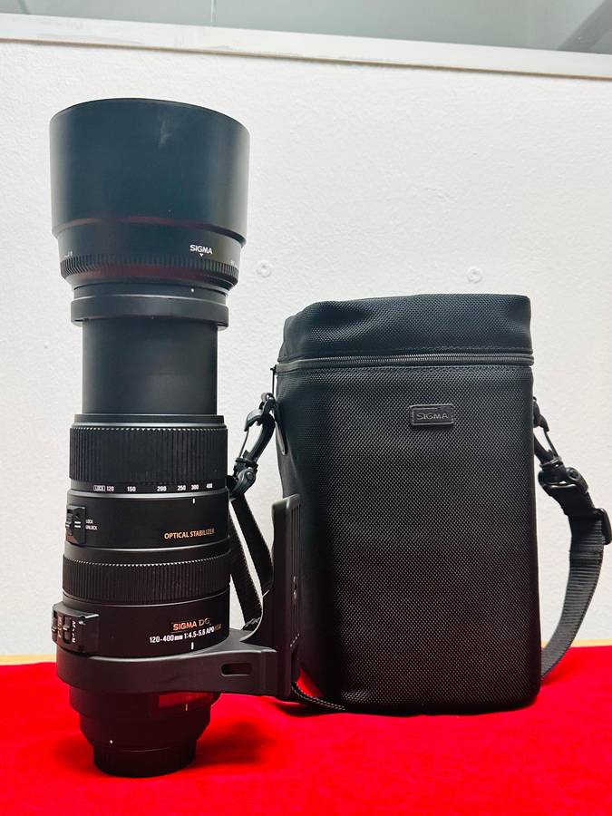 Sigma (for Canon)120-400mm f/4.5-5.6 APO DG OS HSM Telephoto Zoom Lens