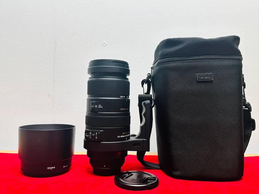 Sigma (for Canon)120-400mm f/4.5-5.6 APO DG OS HSM Telephoto Zoom Lens