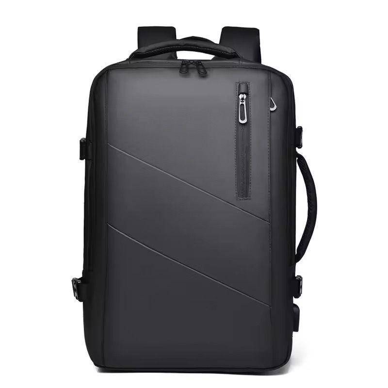 Multifunctional  Laptop Backpack For Business Travel   Carry Style. Carry Power.- BLUE /Black/Gray