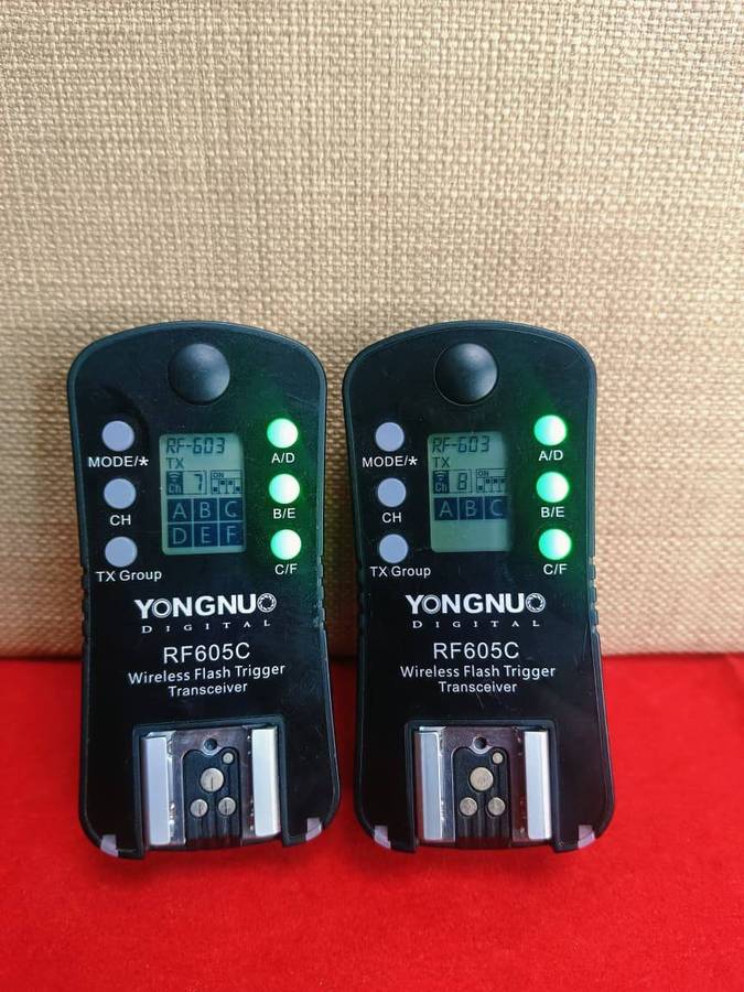 Yongnuo Digital RF605C Wireless Flash Trigger Transceiver