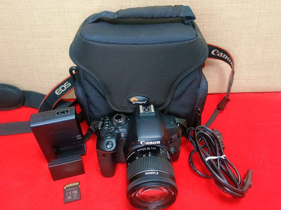 Canon EOS 800D DSLR Camera Bundle