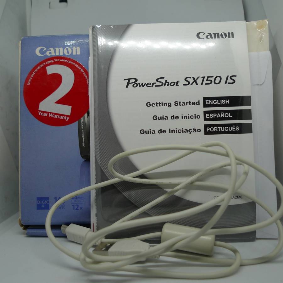 Canon SX150 IS - 12x Optical Zoom - 14.1 Megapixels (Like New)