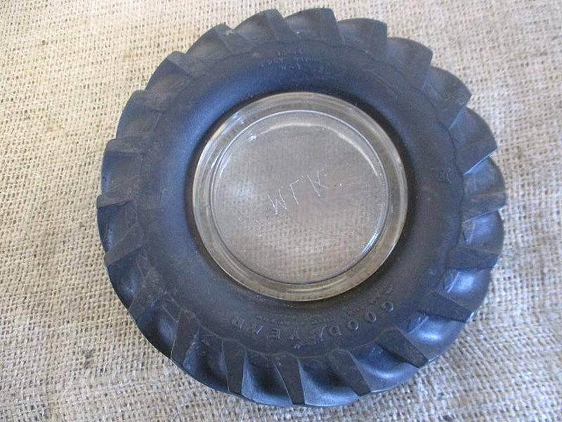 Lovely Vintage Goodyear Tractor Tire Ashtray